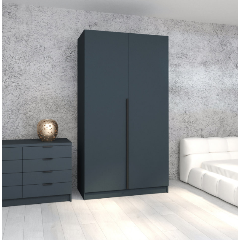 Dulap cu balamale Urban 120x52x220 cm, Antracit