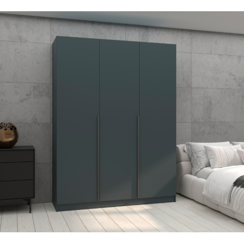 Dulap cu balamale Urban 180x52x220 cm, Antracit