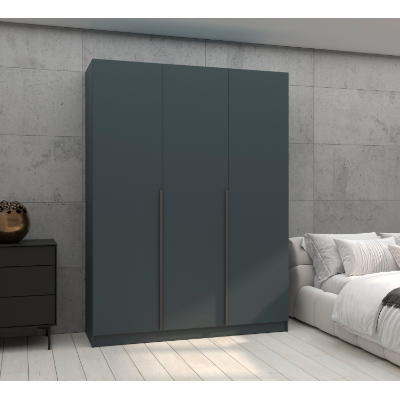 Dulap cu balamale Urban 180x52x220 cm, Antracit