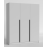 Dulap cu balamale Nex Home, Urban 180x52,4x220 cm, Alb
