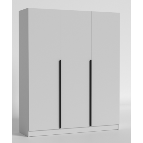 Dulap cu balamale Nex Home, Urban 180x52,4x220 cm, Alb