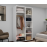 Dulap cu uși glisante Nex Home 180x60x240 cm alb, sonoma