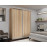 Dulap cu uși glisante Nex Home 180x60x240 cm alb, sonoma