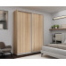 Dulap cu uși glisante Nex Home 180x60x240 cm alb, sonoma