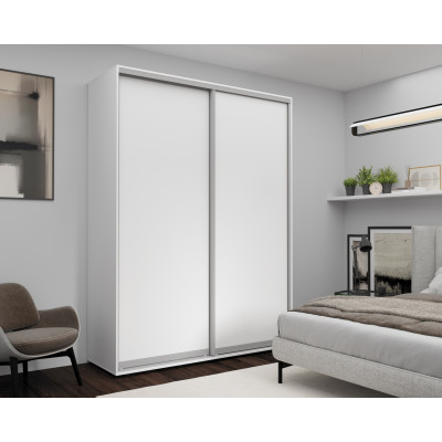 Dulap cu uși glisante Nex Home 180x60x240 cm alb, sonoma