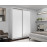 Dulap cu uși glisante Nex Home 180x60x240 cm alb, sonoma
