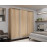 Dulap cu uși glisante Nex Home 220x60x240 cm alb, sonoma