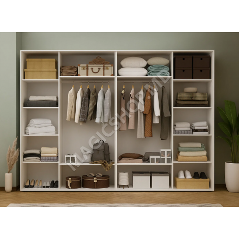 Dulap cu uși glisante 280x60x240 cm