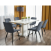 Scaun de bucatarie/living Jumi VIVA, catifea Gri
