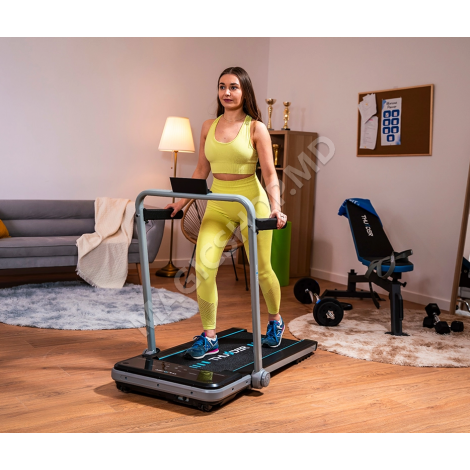 Banda de alergare electrica THUNDER IMPACT-SILVER