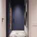 Usa interior ascunsa Cant Aluminiu Negru DS