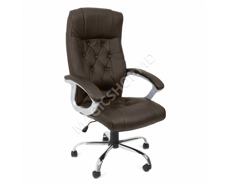 Fotoliu Birou BX-3707 Brown (piele naturală)