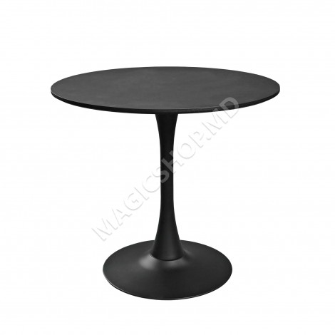 Стол HOLLY DT-1856 Ø80, черный
