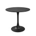 Masă HOLLY DT-1856 Ø80 Black