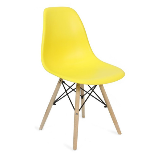Scaun DP Eames A-37 galben