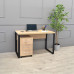 Masa Birou B-120 (120×60)~Sonoma,Trufe/Black