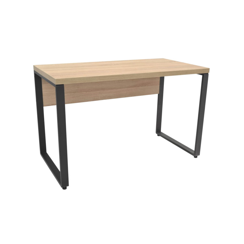 Masa Birou B-120 (120×60)~Sonoma,Trufe/Black