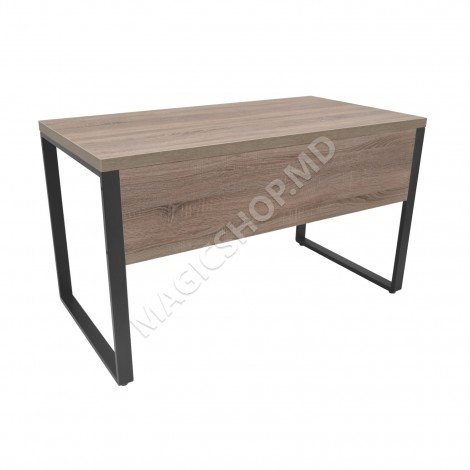 Masa Birou B-130 (130×68) Sonoma/Black Masa Birou B-130 (130×68) Sonoma/Black