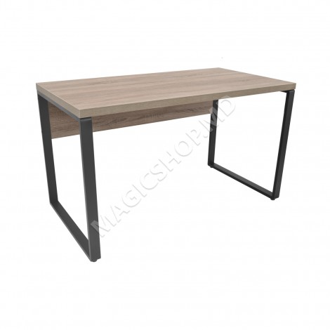 Masa Birou B-130 (130×68) Sonoma/Black Masa Birou B-130 (130×68) Sonoma/Black