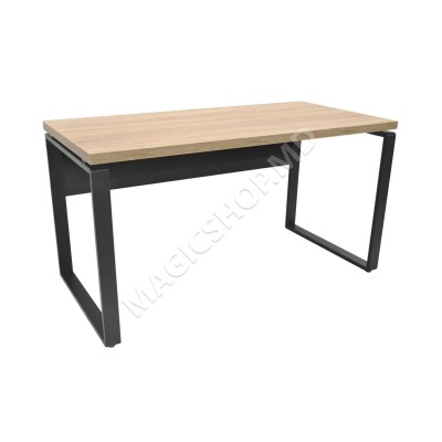 Стол письменный B-140 (140×68) Белый/Sonoma/Черный