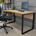 Masa Birou B-130 (130×68) Sonoma/Black