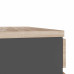 Masa Birou Box Incorporat 1200x600 Sonoma/Black