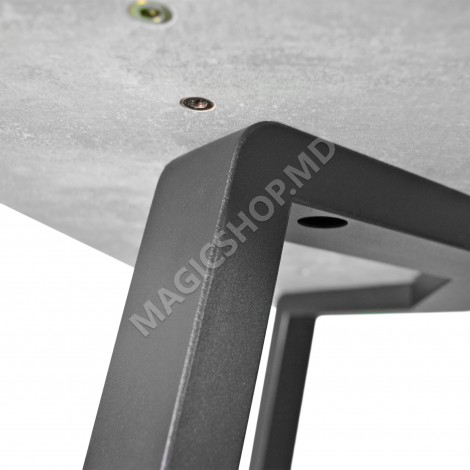 Стол FRIDA Sonoma + Black Legs 150×80