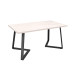 Masă FRIDA Sonoma+Black Legs 150×80