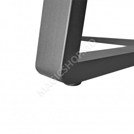 Стол FRIDA Beton+Black Legs 135×75