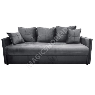 Canapea Extensibilă Versali Dark Grey