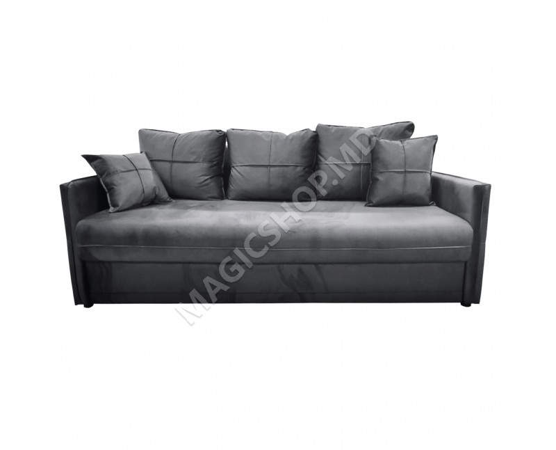 Canapea Extensibilă Versali Dark Grey