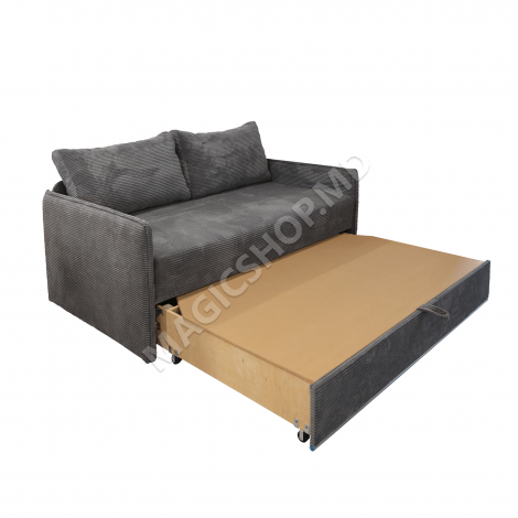 Canapea Extensibila Orion 1400 Velvet Grey