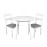 Scaun DP Dallas White 