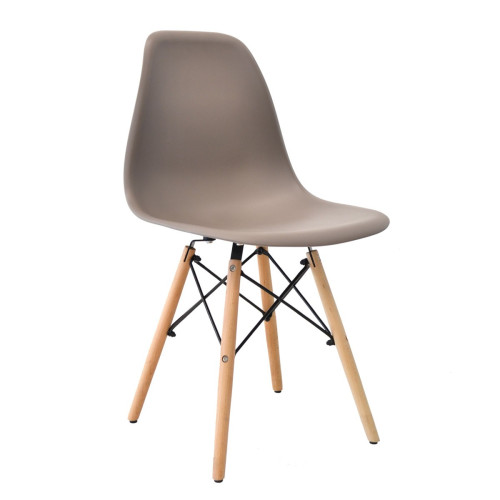 Scaun DP Eames copiii alb, gri, galben, maro, negru
