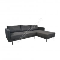 Угловой диван Era, левый/правый, темно-серый