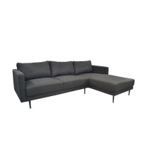 Canapea de colț Era Stânga / Dreapta Dark-Grey