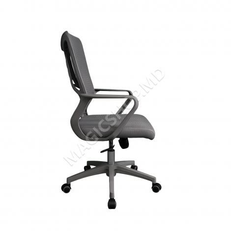 Офисное кресло F-20141 A Grey+White Frame