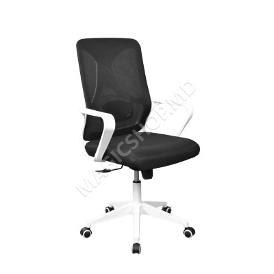 Офисное кресло F-20141 A Grey+White Frame