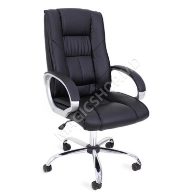 Офисное кресло BX-1130, чёрное; коричневое