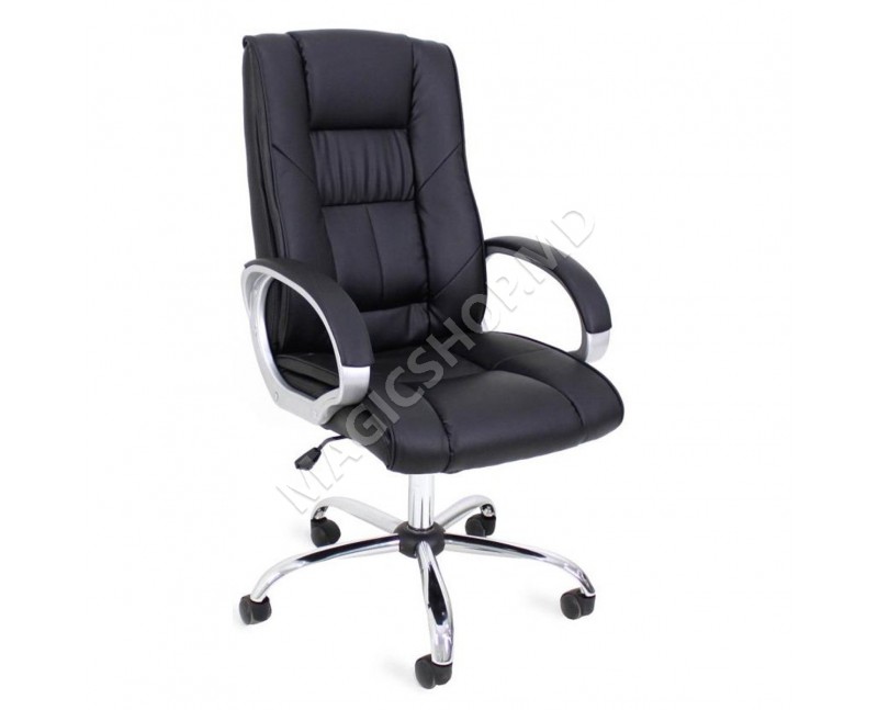 Офисное кресло BX-1130, чёрное; коричневое