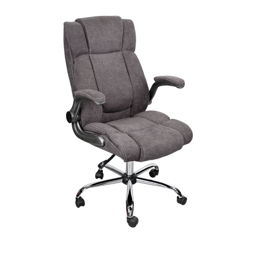 Fotoliu Birou BX-3702 Brown/Stofă
