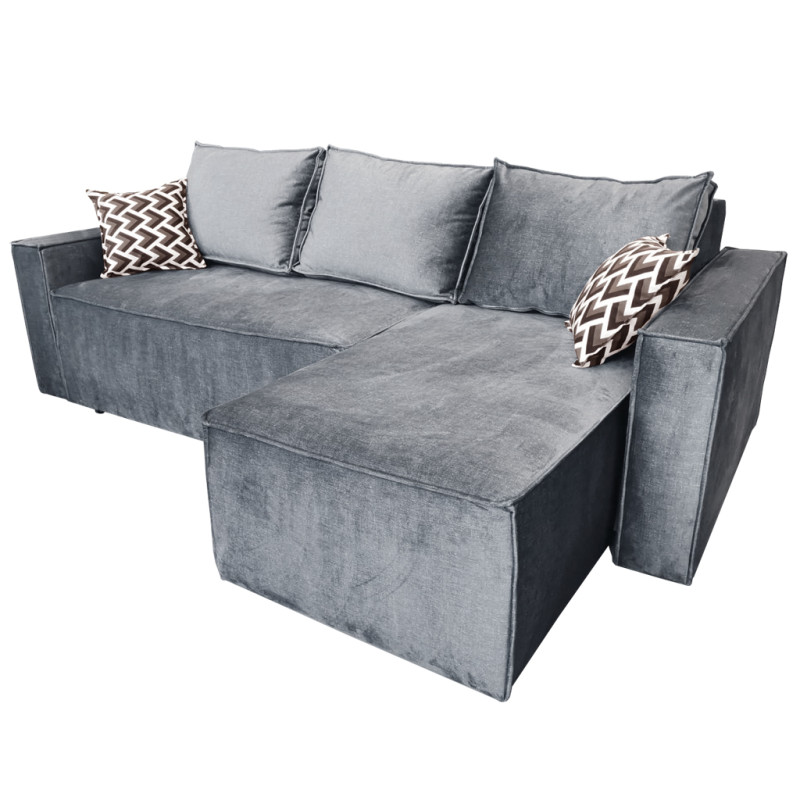 Canapea de colț DP Kalifornia Dark-Grey
