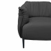Fotoliu King Black, Pink, Brown
