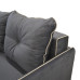 Canapea Latio Dark Grey Extensibilă