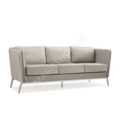 Canapea Salvador-3 Black, Camel