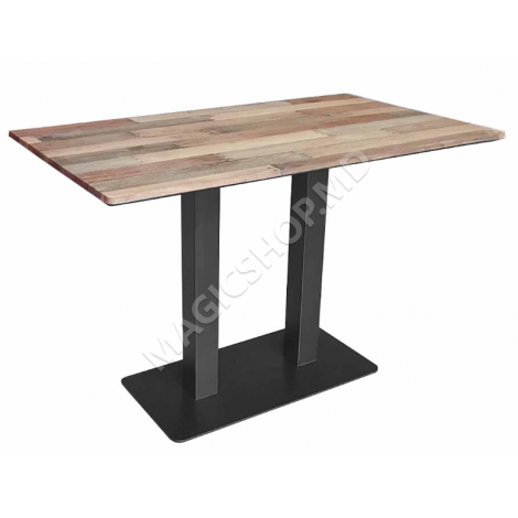 Masă Horeca Double Werzalit Apple Crates 120×70