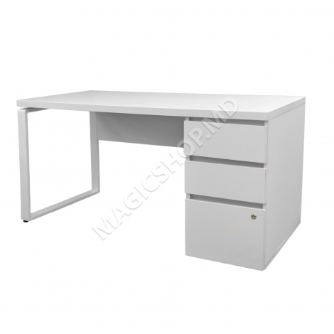 Masa Urban+Box Încorporat White 1500×680