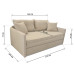 Canapea Extensibila Orion 1400 Velvet Grey