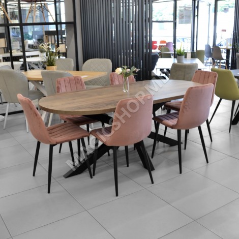 Стол Vesta (овальная столешница) 150×80