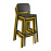 Scaun de Bar Helix Yellow